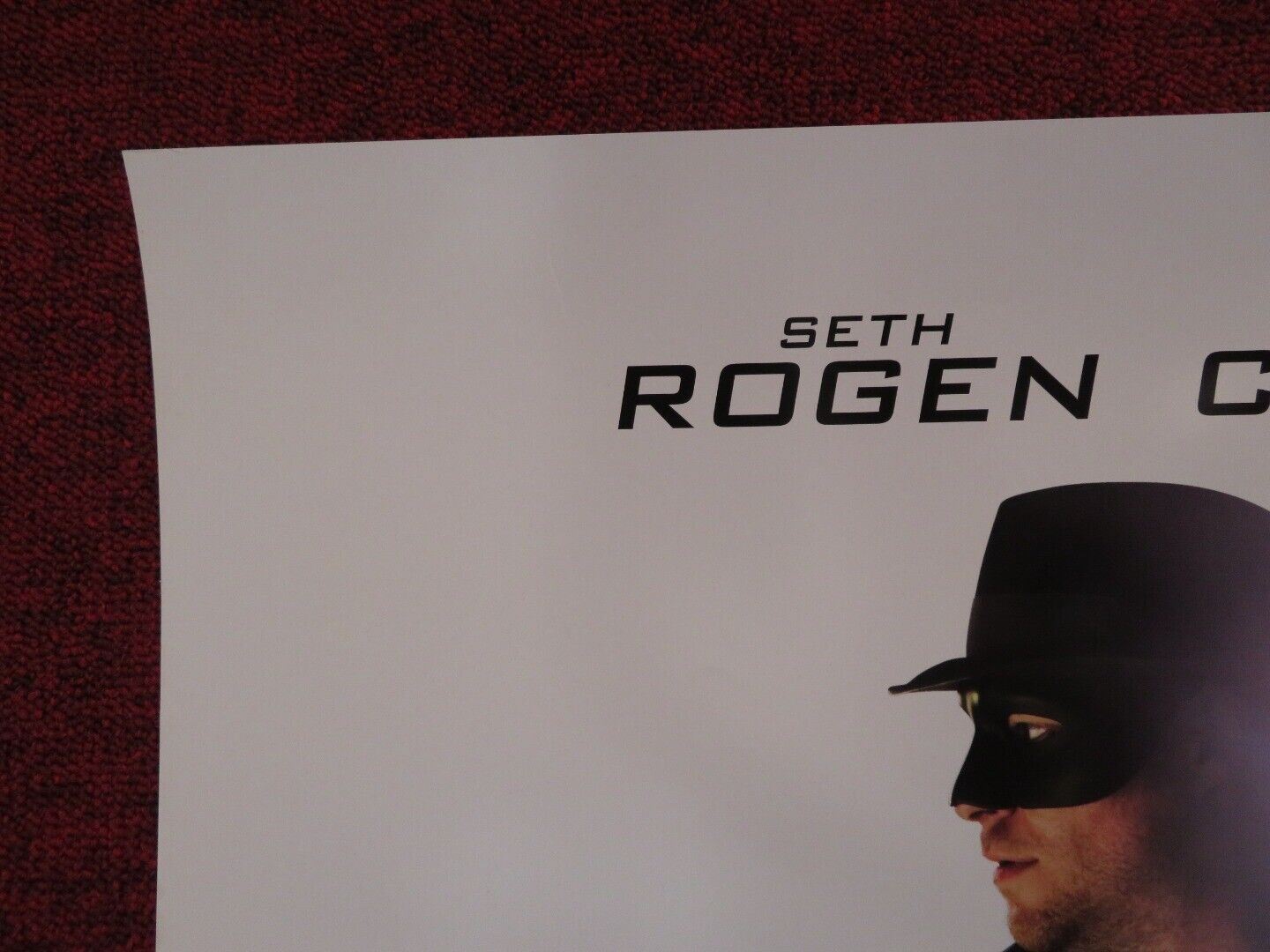 THE GREEN HORNET 3D US ONE SHEET ROLLED POSTER SETH ROGEN CAMERON DIAZ 2011 Movie posters