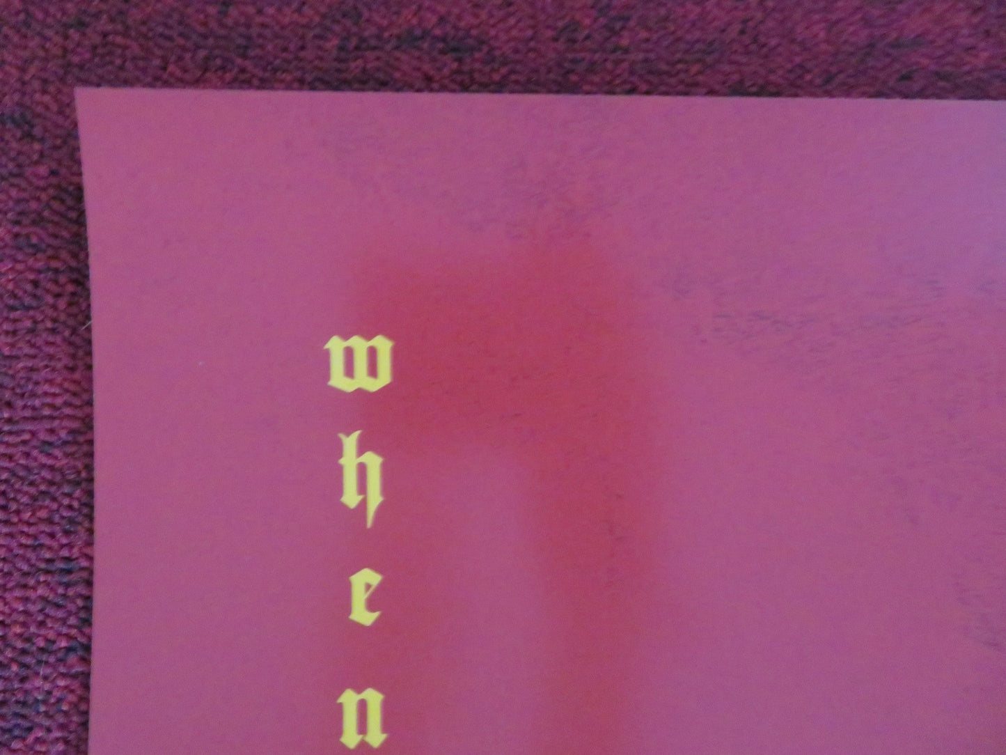 THE GREEN KNIGHT US ONE SHEET ROLLED POSTER ANAIS RIZZO JOE ANDERSON 2021 Rendezvous Cinema Movie posters