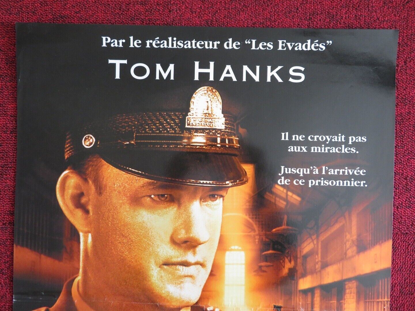 THE GREEN MILE FRENCH MINI (16"x 23.5") POSTER TOM HANKS DAVID MORSE 1999 Movie posters