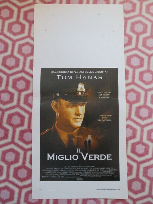 THE GREEN MILE ITALIAN LOCANDINA (27.5"x13") POSTER TOM HANKS 2000 Movie posters