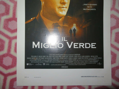 THE GREEN MILE ITALIAN LOCANDINA (27.5"x13") POSTER TOM HANKS 2000 Movie posters