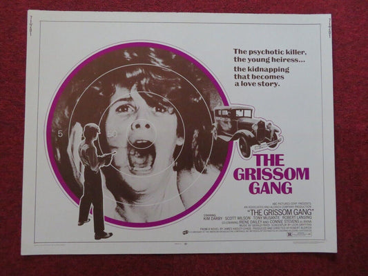 THE GRISSOM GANG US HALF SHEET (22"x 28") POSTER KIM DARBY SCOTT WILSON 1971 Movie posters