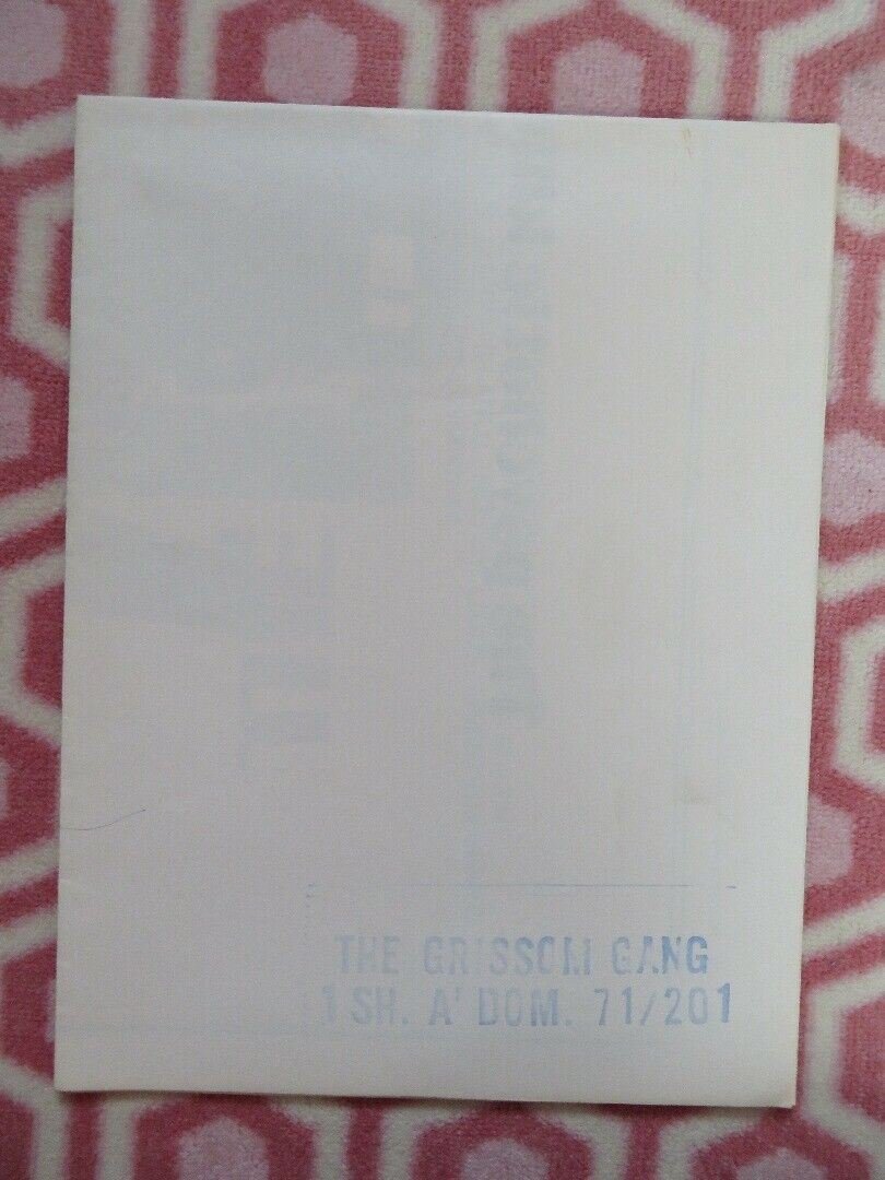 THE GRISSOM GANG US ONE SHEET POSTER KIM DARBY SCOTT WILSON 1971 Movie posters