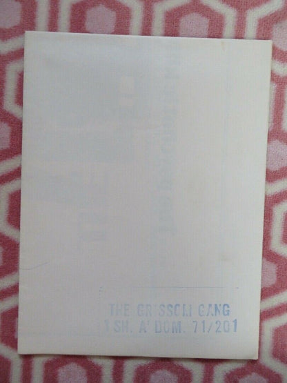 THE GRISSOM GANG US ONE SHEET POSTER KIM DARBY SCOTT WILSON 1971 Movie posters