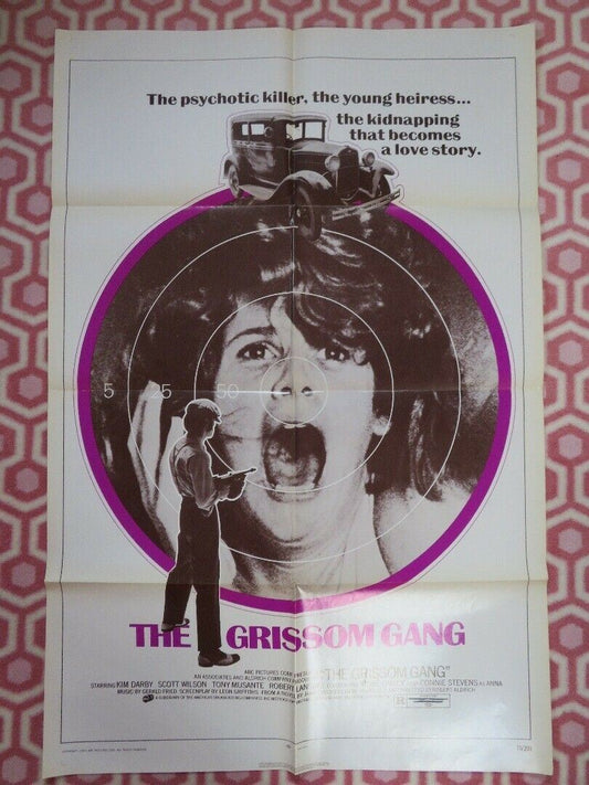 THE GRISSOM GANG US ONE SHEET POSTER KIM DARBY SCOTT WILSON 1971 Movie posters
