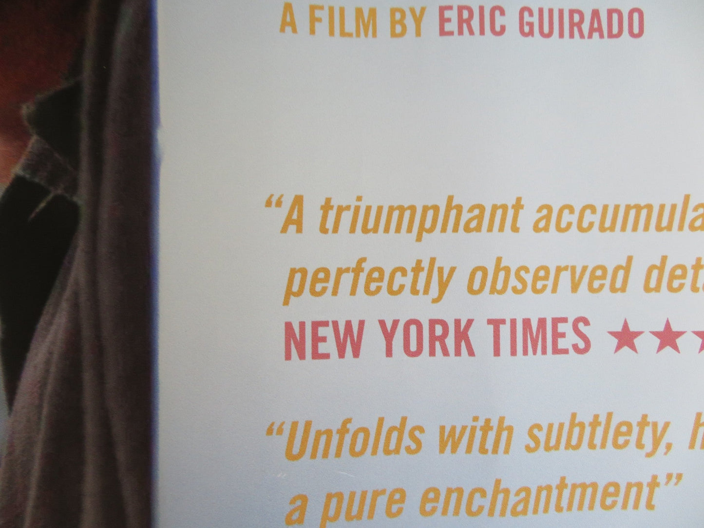 THE GROCER'S SON UK QUAD ROLLED POSTER NICOLAS CAZALE CLOTILDE HESME 2007 Rendezvous Cinema Movie posters