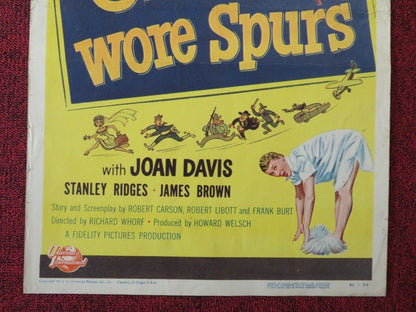 THE GROOM WORE SPURS US INSERT (14"x 36") POSTER GINGER ROGERS JACK CARSON 1951 - Rendezvous Cinema
