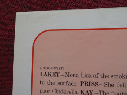 THE GROUP - A FOLDED US ONE SHEET POSTER CANDICE BERGEN JOAN HACKETT 1966 Movie posters