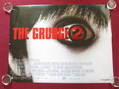 THE GRUDGE 2 UK QUAD (30"x 40") ROLLED POSTER SARAH MICHELLE GELLAR 2006 Rendezvous Cinema Movie posters