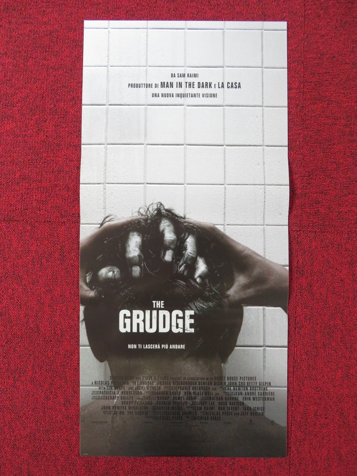 THE GRUDGE ITALIAN LOCANDINA POSTER TARA WESTWOOD JUNKO BAILEY 2020 Rendezvous Cinema Movie posters