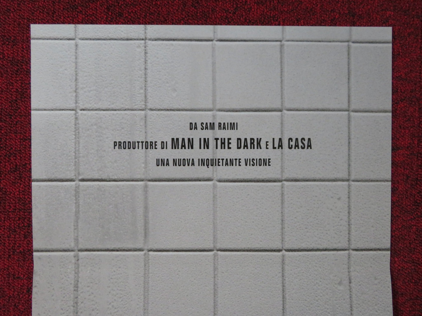 THE GRUDGE ITALIAN LOCANDINA POSTER TARA WESTWOOD JUNKO BAILEY 2020 Rendezvous Cinema Movie posters