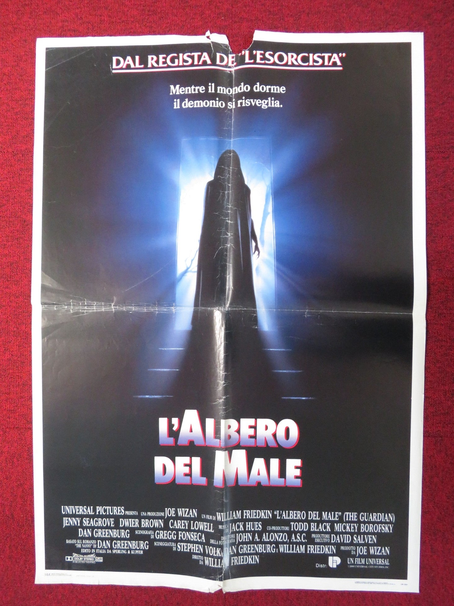 THE GUARDIAN ITALIAN FOGLIO POSTER JENNY SEAGROVE DWIER BROWN 1990 Rendezvous Cinema Movie posters