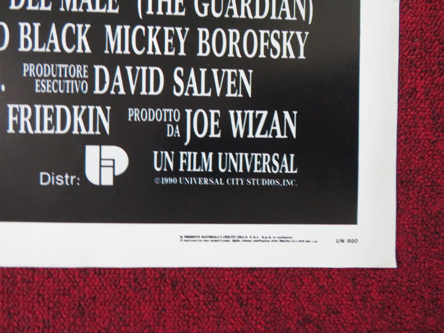 THE GUARDIAN ITALIAN FOGLIO POSTER JENNY SEAGROVE DWIER BROWN 1990 Rendezvous Cinema Movie posters