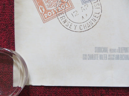 THE GUERNSEY LITERARY AND POTATO PEEL... UK QUAD (30"x 40") ROLLED POSTER 2018 Rendezvous Cinema Movie posters