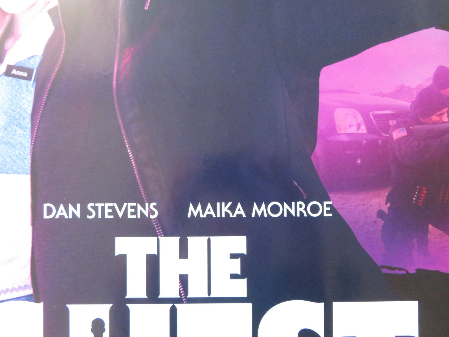 THE GUEST UK QUAD (30"x 40") ROLLED POSTER DAN STEVENS MAIKA MONROE 2014 Rendezvous Cinema Movie posters