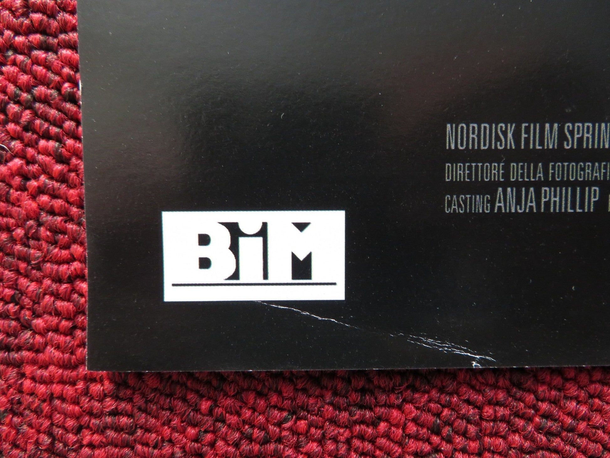 THE GUILTY ITALIAN LOCANDINA POSTER JAKOB CEDERGREN JESSICA DINNAGE 2018 Rendezvous Cinema Movie posters