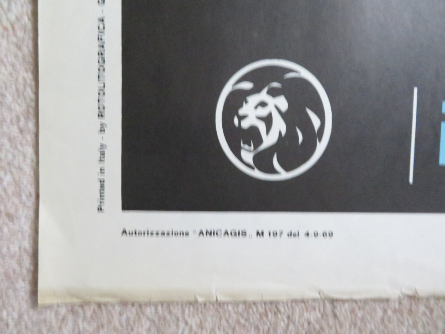 THE GYPSY MOTHS ITALIAN 2 FOGLIO POSTER BURT LANCASTER DEBORAH KERR 1969 Rendezvous Cinema Movie posters