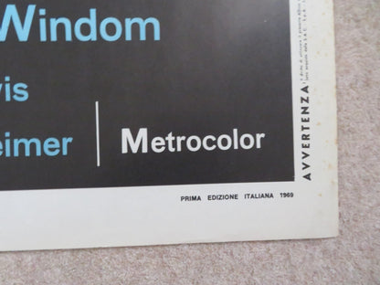 THE GYPSY MOTHS ITALIAN 2 FOGLIO POSTER BURT LANCASTER DEBORAH KERR 1969 Rendezvous Cinema Movie posters