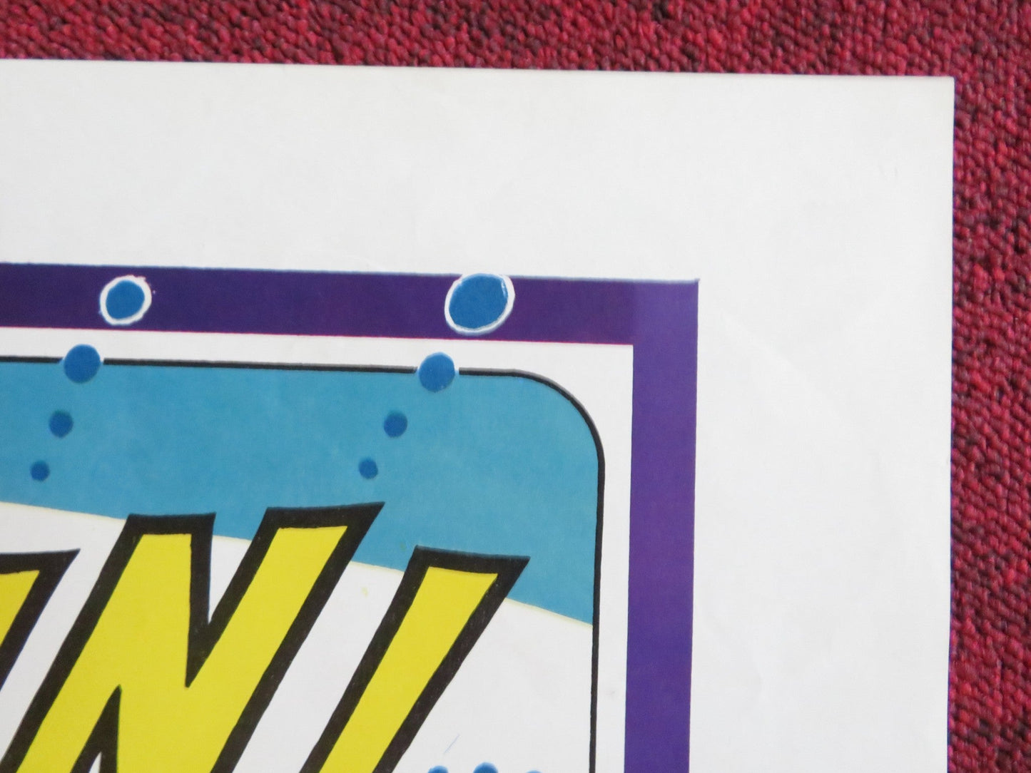 THE HALLELUJAH TRAIL FOLDED US ONE SHEET POSTER BURT LANCASTER LEE REMICK 1965 Rendezvous Cinema Movie posters