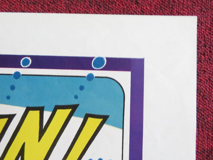 THE HALLELUJAH TRAIL FOLDED US ONE SHEET POSTER BURT LANCASTER LEE REMICK 1965 Rendezvous Cinema Movie posters