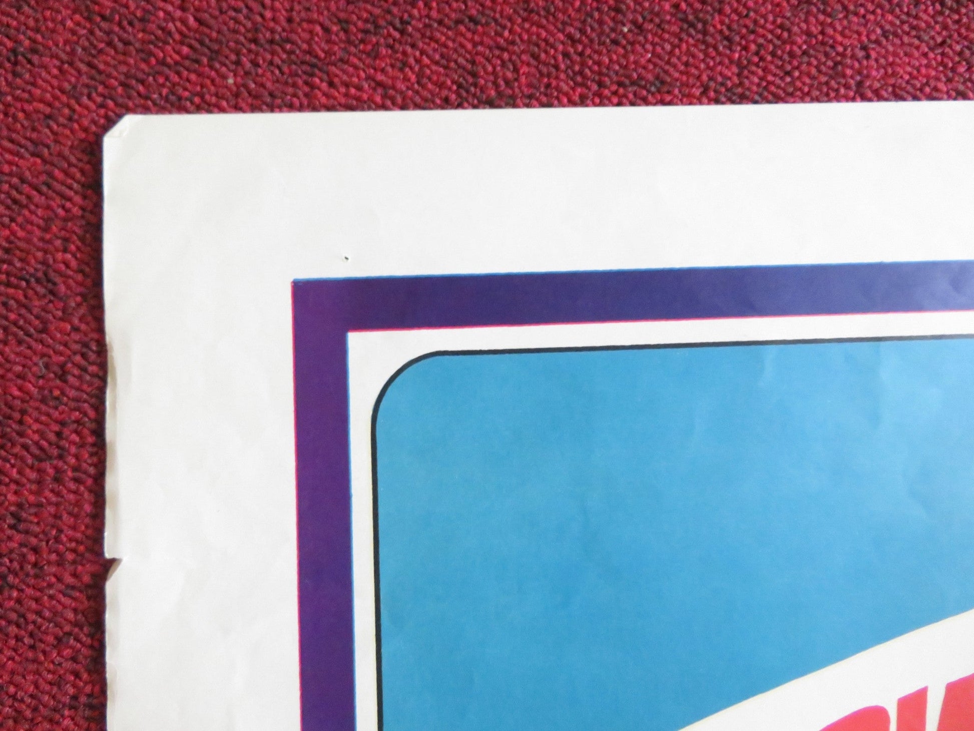 THE HALLELUJAH TRAIL FOLDED US ONE SHEET POSTER BURT LANCASTER LEE REMICK 1965 Rendezvous Cinema Movie posters