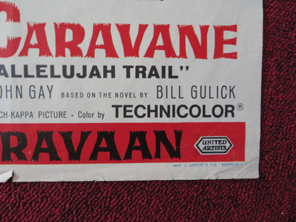 THE HALLELUJAH TRAIL / SUR LA PISTE DE LA GRANDE CARAVANE FRENCH POSTER 1965 Rendezvous Cinema Movie posters