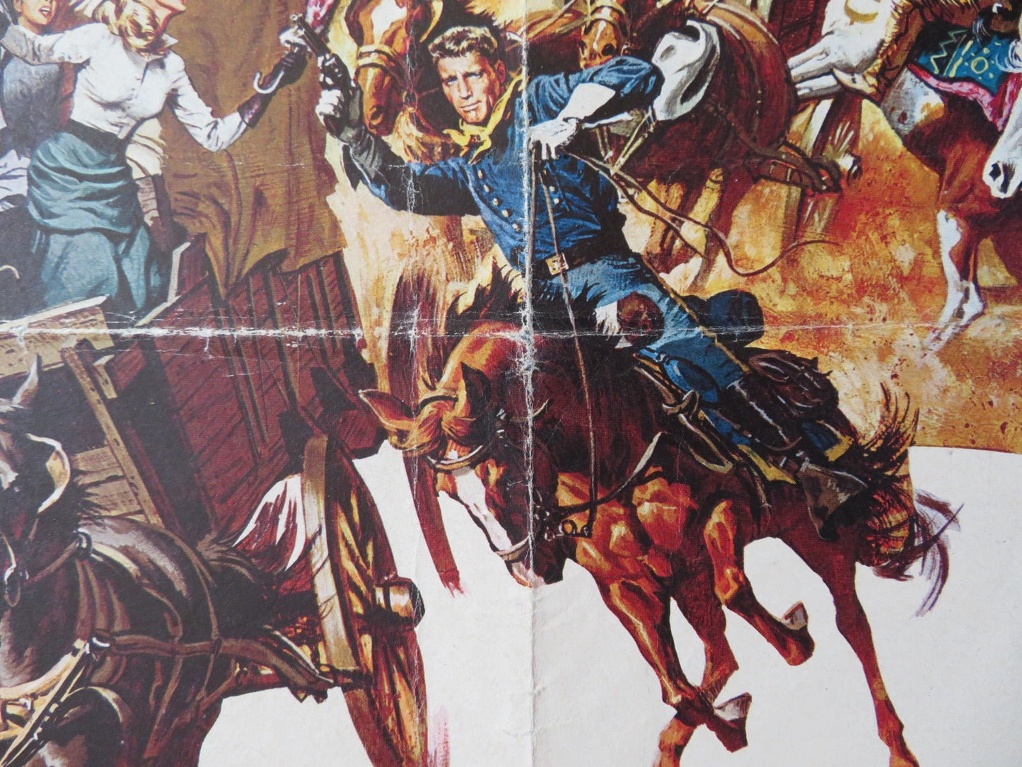 THE HALLELUJAH TRAIL / SUR LA PISTE DE LA GRANDE CARAVANE FRENCH POSTER 1965 Rendezvous Cinema Movie posters