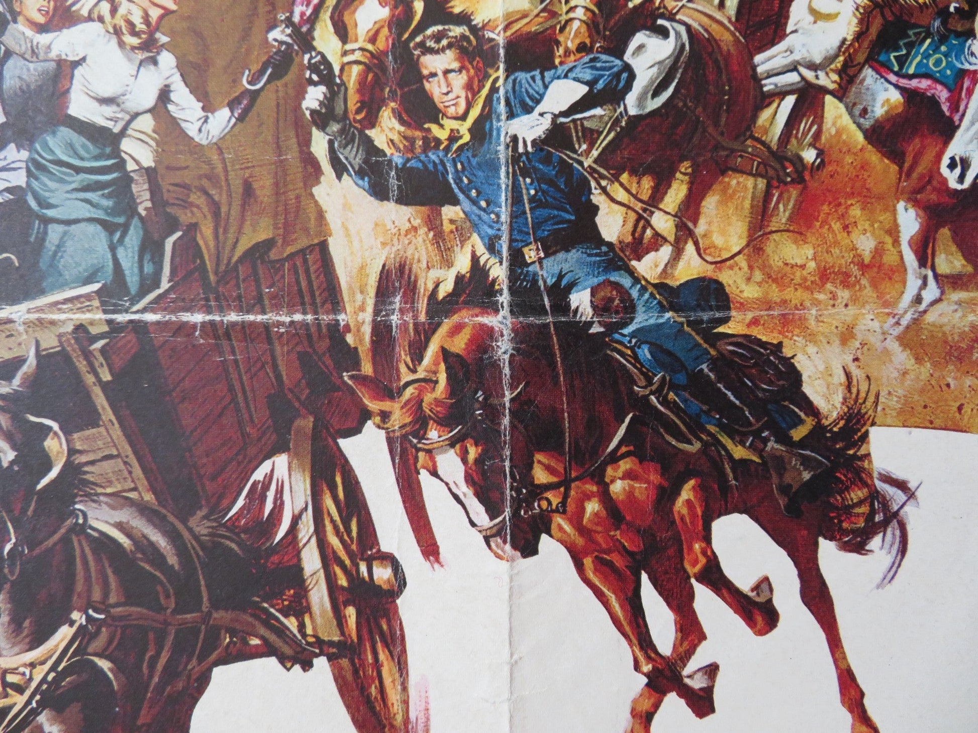 THE HALLELUJAH TRAIL / SUR LA PISTE DE LA GRANDE CARAVANE FRENCH POSTER 1965 Rendezvous Cinema Movie posters