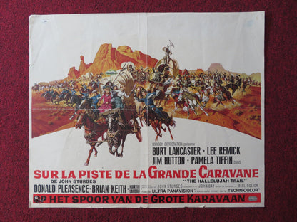 THE HALLELUJAH TRAIL / SUR LA PISTE DE LA GRANDE CARAVANE FRENCH POSTER 1965 Rendezvous Cinema Movie posters