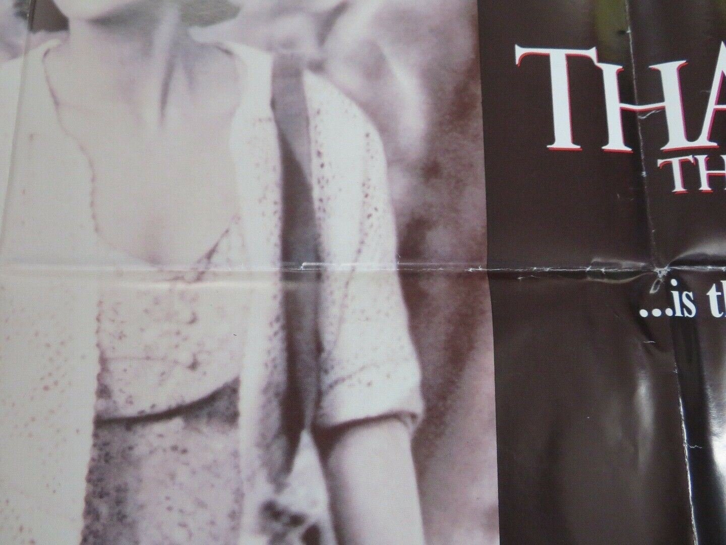 THE HAND THAT ROCKED THE CRADLE BRITISH ORIGINAL QUAD POSTER THRILLER Movie posters