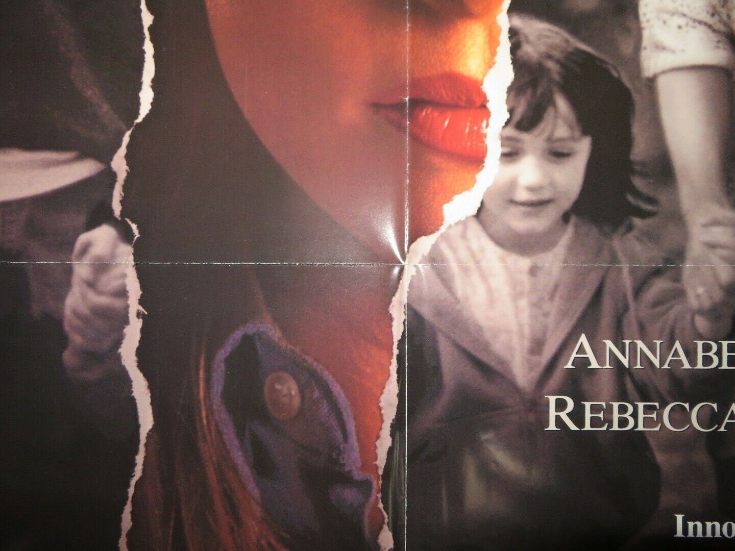 THE HAND THAT ROCKS THE CRADLE US ONE SHEET POSTER REBECCA DE MORNAY Movie posters