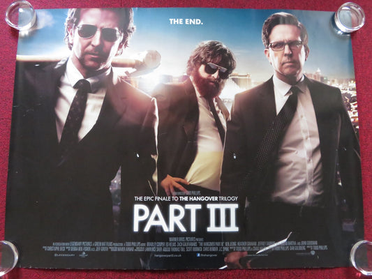 THE HANGOVER PART III UK QUAD (30"x 40") ROLLED POSTER BRADLEY COOPER 2013 Rendezvous Cinema Movie posters