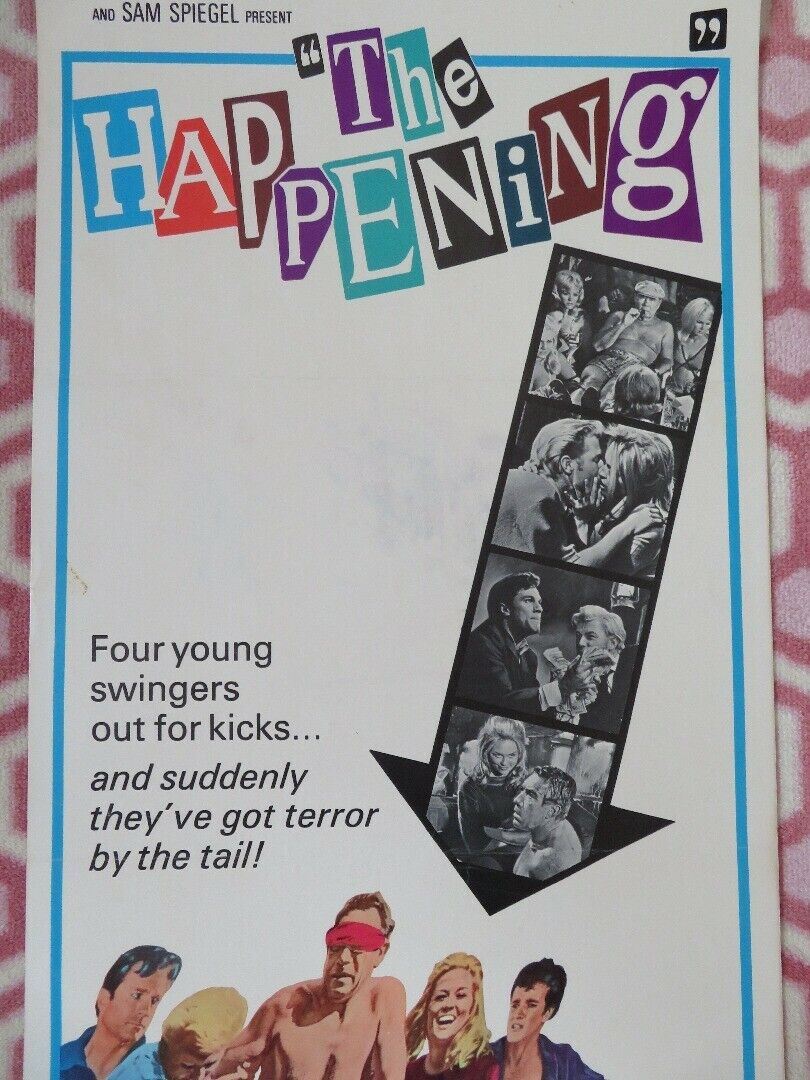 THE HAPPENING US INSERT (14"x 36") POSTER ANTHONY QUINN MICHAEL PARKS 1967 - Rendezvous Cinema