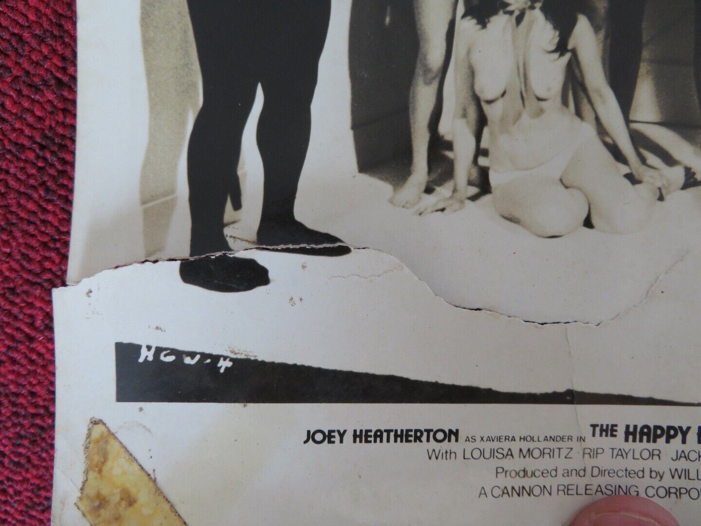 THE HAPPY HOOKER GOES TO WASHINGTON - G LOBBY CARD GEORGE HAMILTON J. HEATHERTON Rendezvous Cinema Movie posters