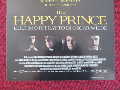 THE HAPPY PRINCE ITALIAN LOCANDINA (26.5"x12.5") POSTER OSCAR WILDE 2018 Rendezvous Cinema Movie posters