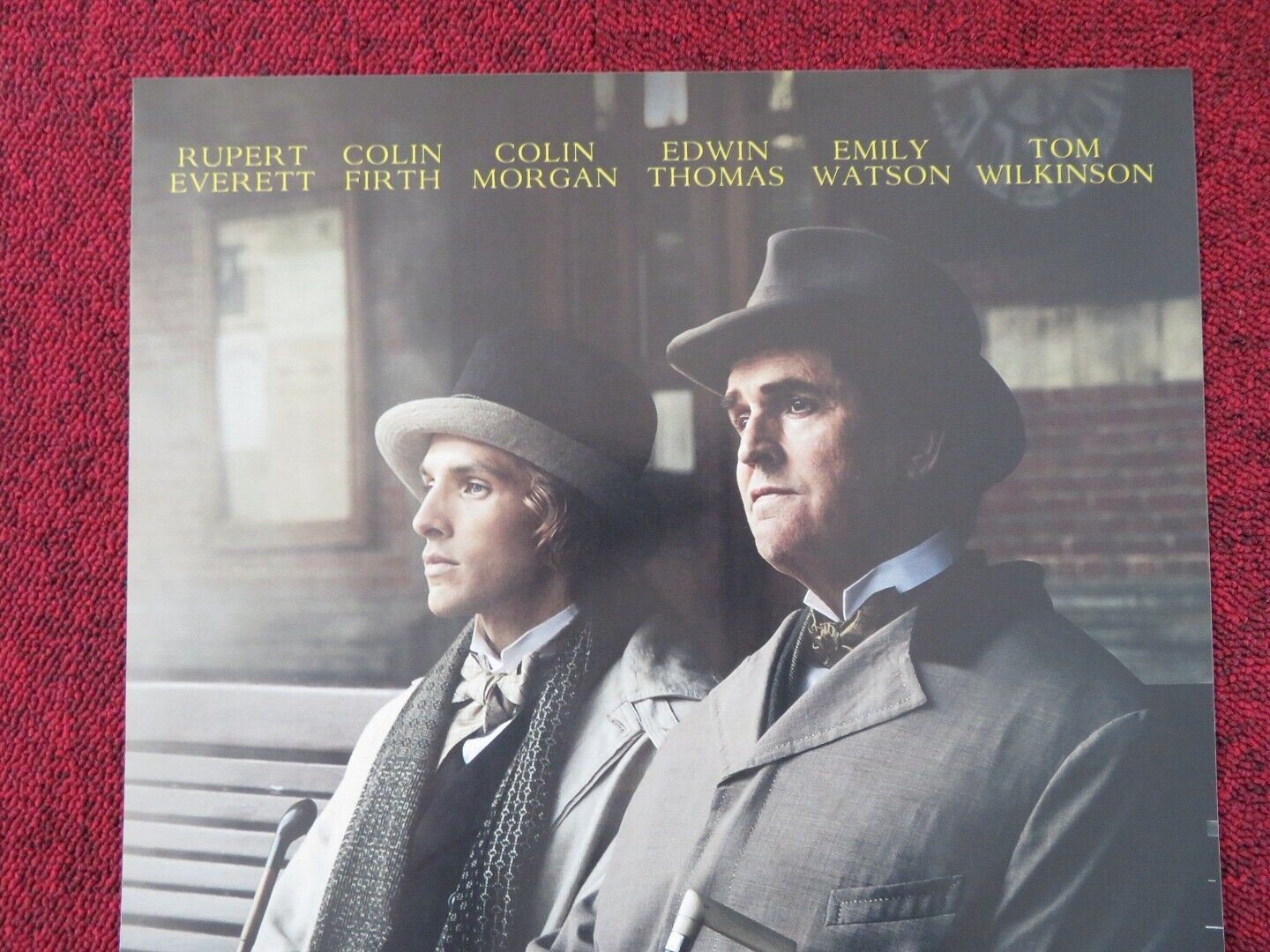 THE HAPPY PRINCE ITALIAN LOCANDINA (26.5"x12.5") POSTER OSCAR WILDE 2018 Rendezvous Cinema Movie posters