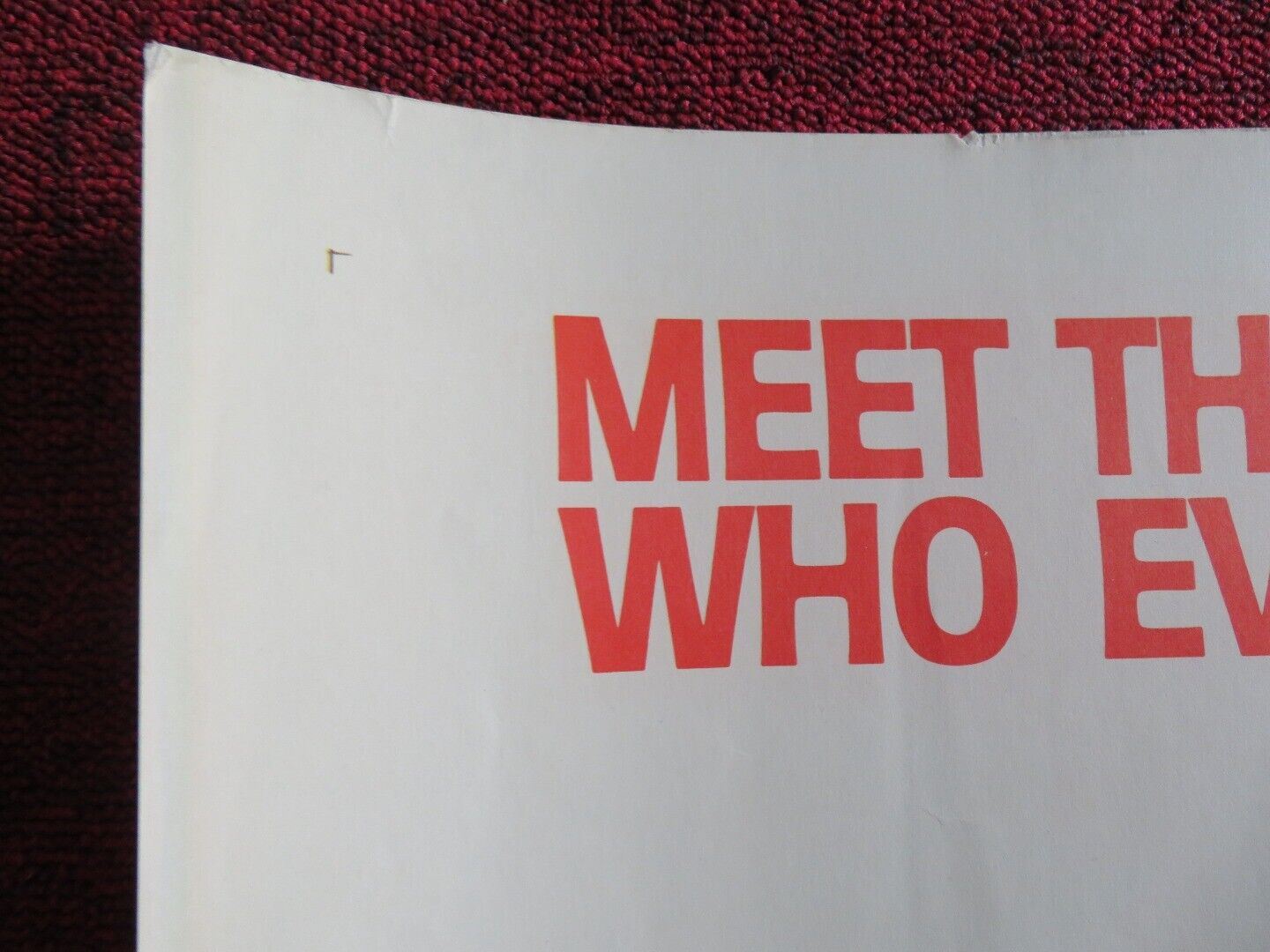 THE HAPPY THIEVES US HALF SHEET (22"x 28") POSTER RITA HAYWORTH 1962 Movie posters