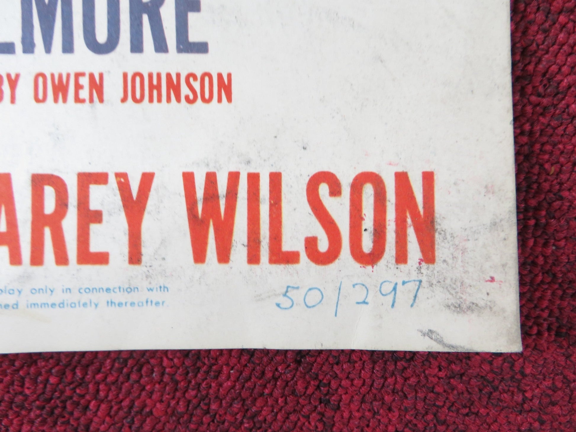 THE HAPPY YEARS US INSERT (14"x 36") POSTER DEAN STOCKWELL DARRYL HICKMAN 1950 Rendezvous Cinema Movie posters