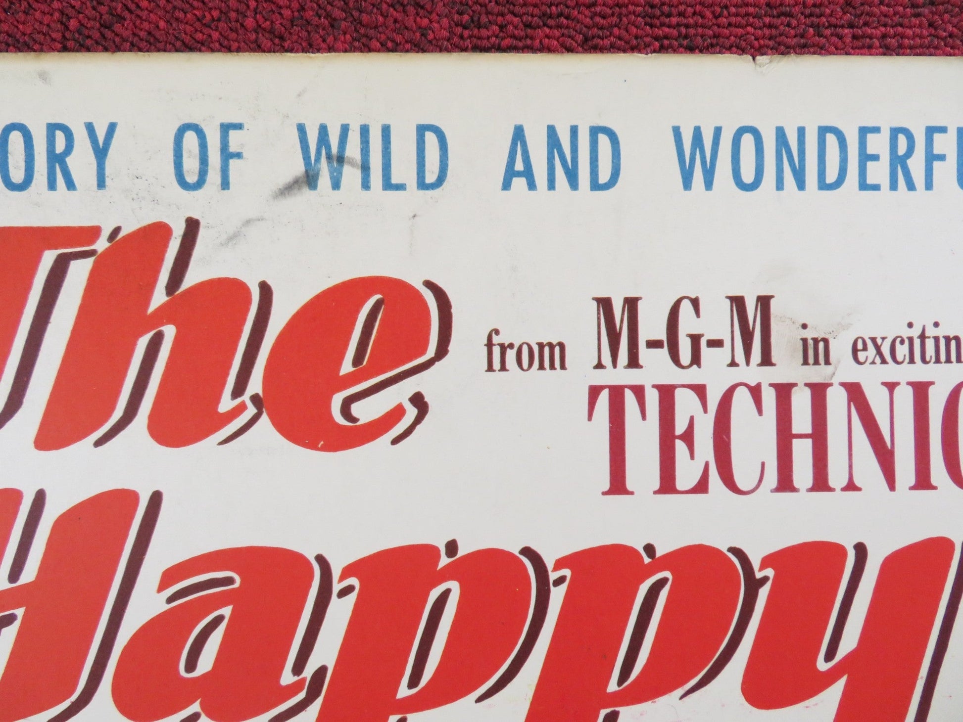 THE HAPPY YEARS US INSERT (14"x 36") POSTER DEAN STOCKWELL DARRYL HICKMAN 1950 Rendezvous Cinema Movie posters