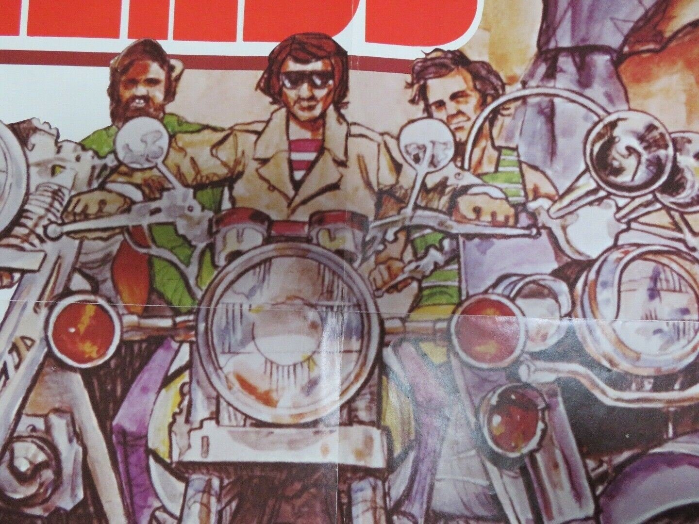 THE HARD HEADS US ONE SHEET POSTER SCOTT MACKENZIE BOB RIDELY 1974 Movie posters