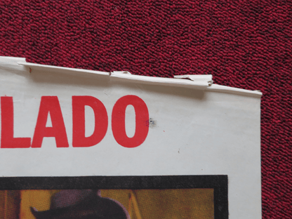 THE HARD MAN FOLDED ARGENTINA ONE SHEET POSTER GUY MADISON VALERIE FRENCH 1957 Rendezvous Cinema Movie posters