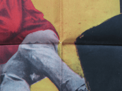 THE HARD MAN FOLDED ARGENTINA ONE SHEET POSTER GUY MADISON VALERIE FRENCH 1957 Rendezvous Cinema Movie posters