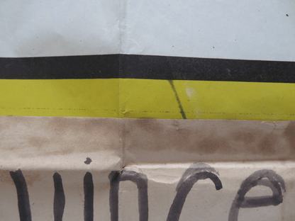 THE HARD MAN FOLDED ARGENTINA ONE SHEET POSTER GUY MADISON VALERIE FRENCH 1957 Rendezvous Cinema Movie posters