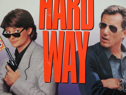 THE HARD WAY ONE SHEET ROLLED POSTER MICHAEL J.FOX JAMES WOODS 1991 - Rendezvous Cinema
