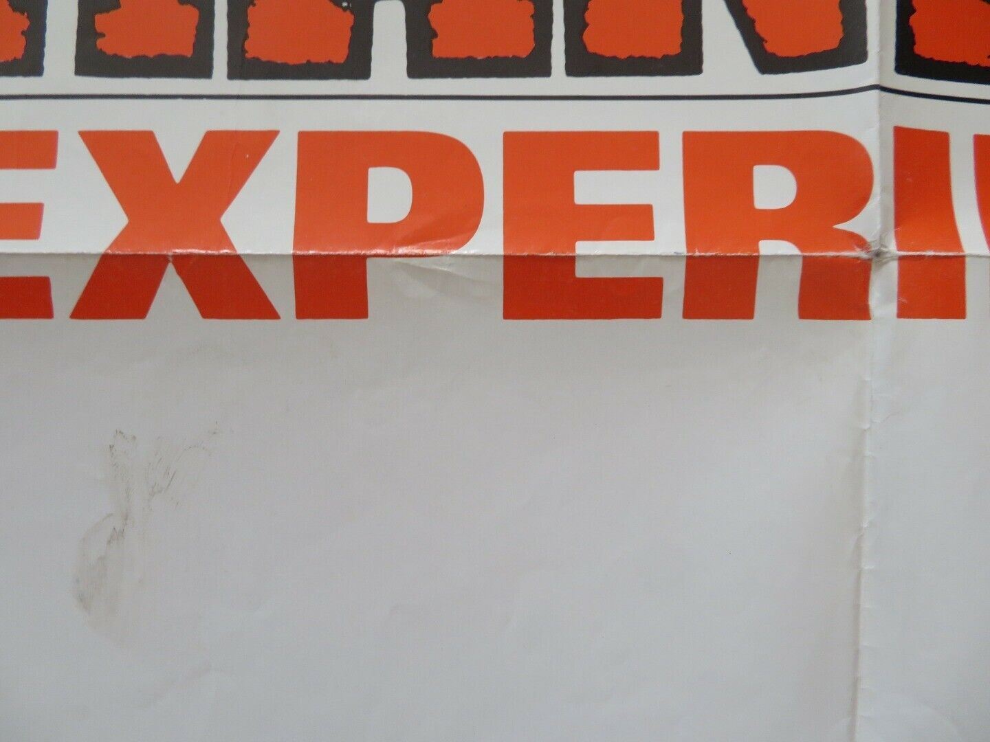 THE HARRAD EXPERIMENT FOLDED US ONE SHEET POSTER DON JOHNSON 1973 Movie posters