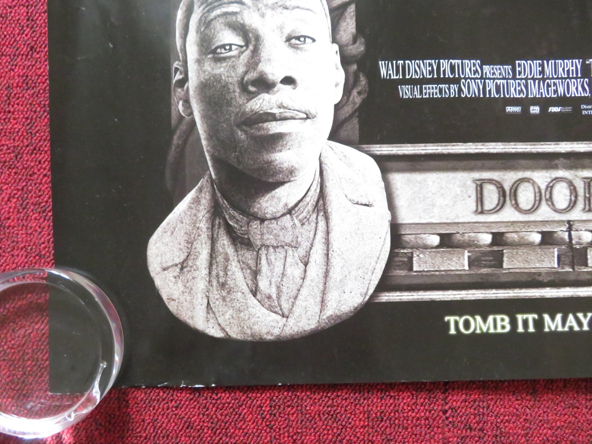 THE HAUNTED MANSION - B UK QUAD (30"x 40") ROLLED POSTER DISNEY E. MURPHY 2003 Rendezvous Cinema Movie posters