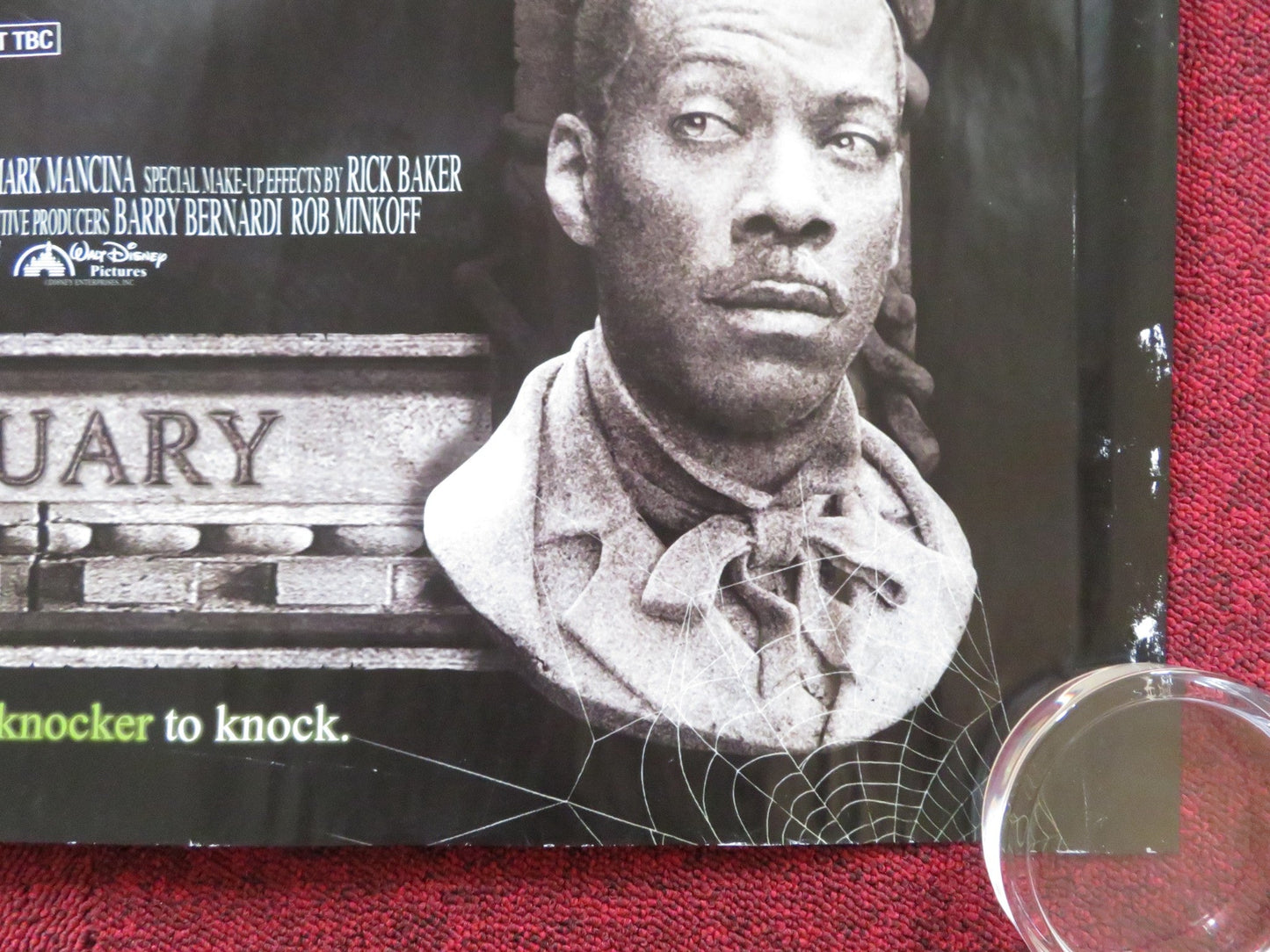 THE HAUNTED MANSION - B UK QUAD (30"x 40") ROLLED POSTER DISNEY E. MURPHY 2003 Rendezvous Cinema Movie posters