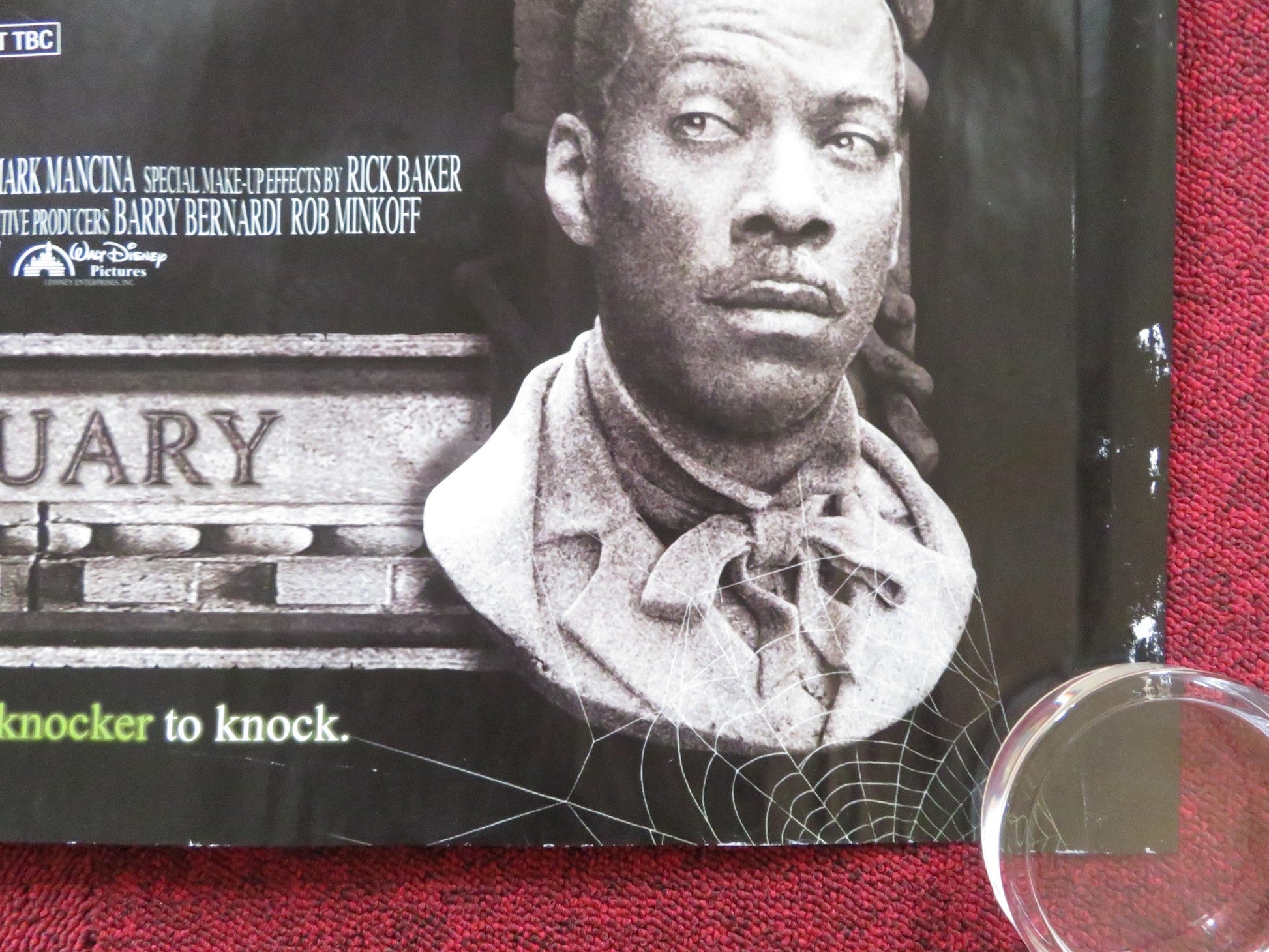 THE HAUNTED MANSION - B UK QUAD (30"x 40") ROLLED POSTER DISNEY E. MURPHY 2003 Rendezvous Cinema Movie posters