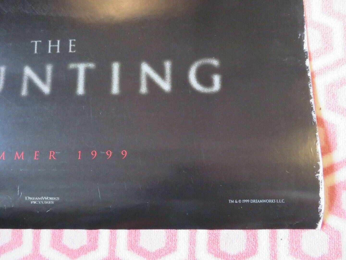 THE HAUNTING US ONE SHEET ROLLED POSTER LIAM NEESON OWEN WILSON '99 - Rendezvous Cinema