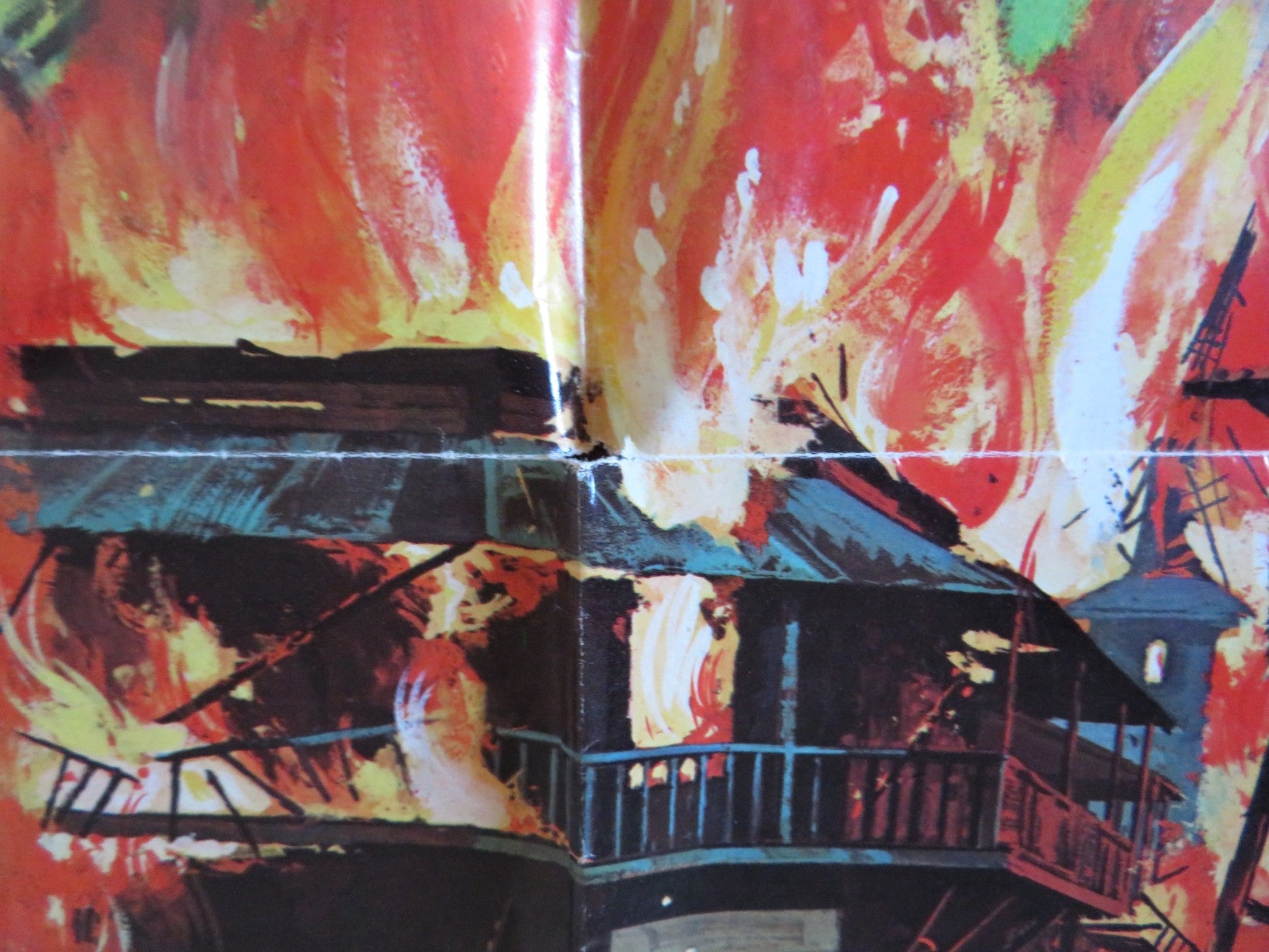 THE HAWAIIANS FOLDED US ONE SHEET POSTER CHARLTON HESTON TINA CHEN 1970 Rendezvous Cinema Movie posters